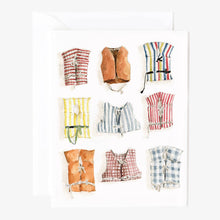 Load image into Gallery viewer, Boat coats notecards