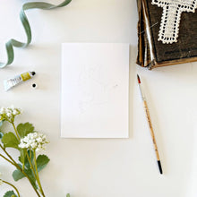 Load image into Gallery viewer, He is risen paintable notecards