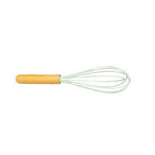 Load image into Gallery viewer, 10" Silicone Egg Whisk with Wooden Handle