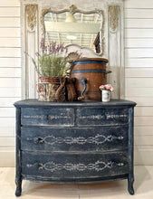 Load image into Gallery viewer, IOD Trompe L’Oeil Laurel Grey Paint Inlay