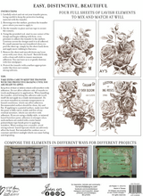 Load image into Gallery viewer, IOD May’s Roses Transfer Set
