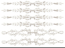 Load image into Gallery viewer, IOD Trompe L’Oeil Laurel Grey Paint Inlay