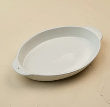 Load image into Gallery viewer, oval baker pinstripes