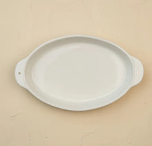 Load image into Gallery viewer, oval baker pinstripes