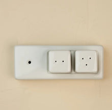 Load image into Gallery viewer, pinstripes salt &amp; pepper shakers