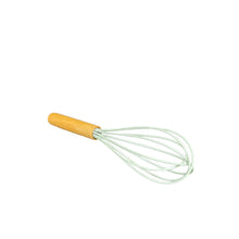 Load image into Gallery viewer, 10" Silicone Egg Whisk with Wooden Handle