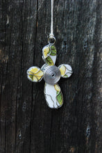 Load image into Gallery viewer, China Pottery Cross Ornament
