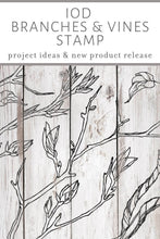 Load image into Gallery viewer, IOD Branches and Vines Stamps