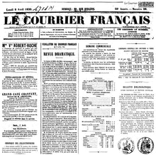 Load image into Gallery viewer, Le Courrier 12 x 12 Stamp