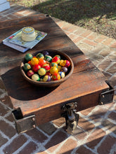 Load image into Gallery viewer, Vintage Railroad Factory Cart Coffee table