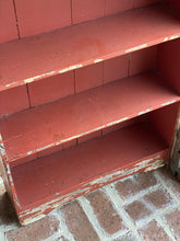 Load image into Gallery viewer, Small Primitive Red Shelf