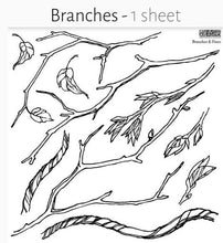 Load image into Gallery viewer, IOD Branches and Vines Stamps