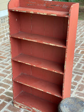 Load image into Gallery viewer, Small Primitive Red Shelf