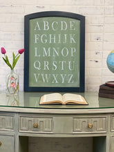 Load image into Gallery viewer, Vintage Curved Desk with Glass