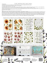 Load image into Gallery viewer, Painterly Florals IOD Transfer 12 x 16 Pad