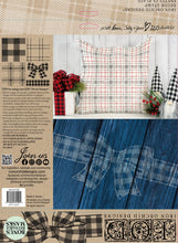 Load image into Gallery viewer, Pretty in Plaid 12 x 12 IOD Decor Stamps
