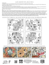 Load image into Gallery viewer, Winter’s Song Wreath IOD Transfer 12 x 16 Pad