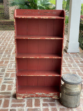 Load image into Gallery viewer, Small Primitive Red Shelf