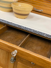Load image into Gallery viewer, Stunning Antique Sellers Kitchen Cabinet